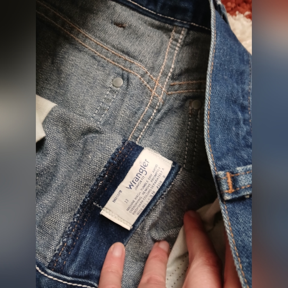 Vintage 80s Wrangler Denim Skirt - Picture 5 of 6